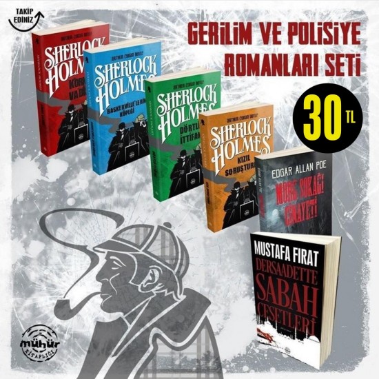 Gerilim ve Polisiye Romanları Seti